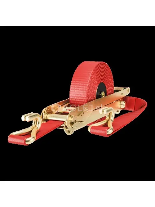 QUICKLOADER Retractable/Samonav&iacute;jaj&uacute;ci jednodielny popruh s račňou 4000kg 50mmx8m DJ-hooks