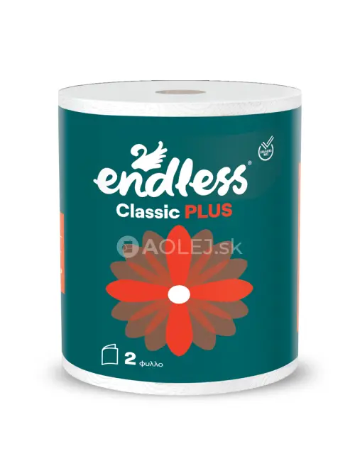Endless Classic Plus 2 vrstvová papierová utierka, kuchynská rolka 42m, 400g