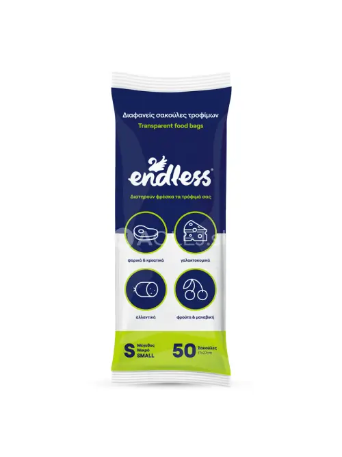 Endless malé vrecká na potraviny, 17x27cm, 50ks v balení (S)
