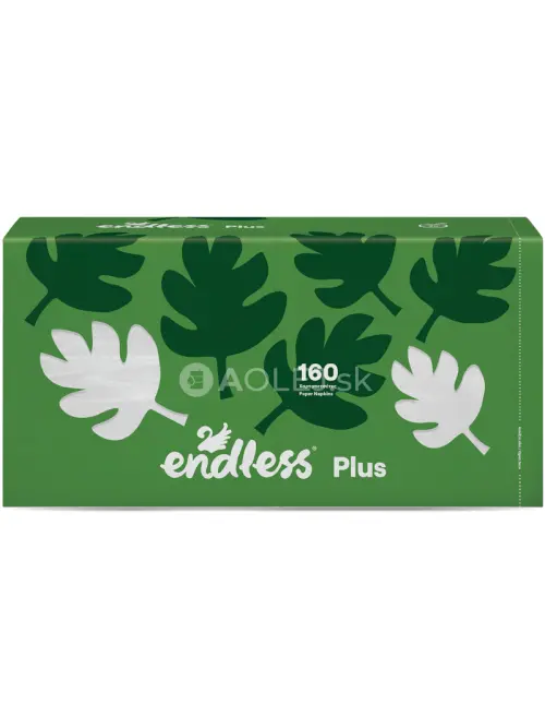 Endless Plus papierové obrúsky, 160ks v balení