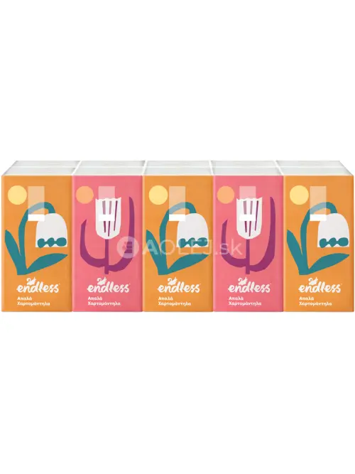 Endless Hygienické vreckovky, 10 balíčkov