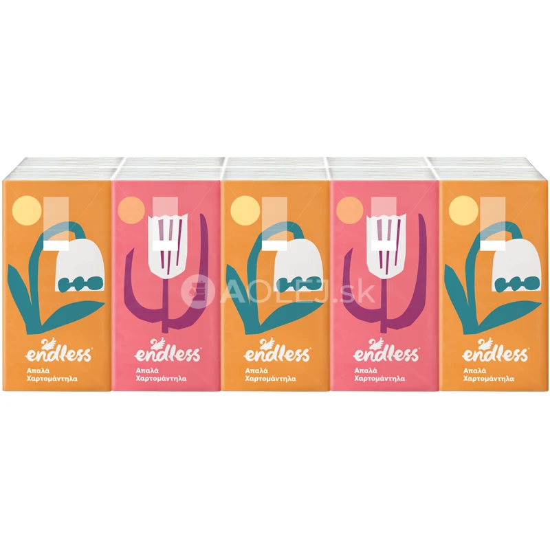 Endless Hygienické vreckovky, 10 balíčkov