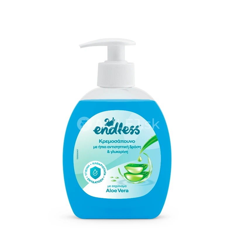 Endless Krémové mydlo s jemným antiseptickým účinkom, Aloe Vera 300 ml