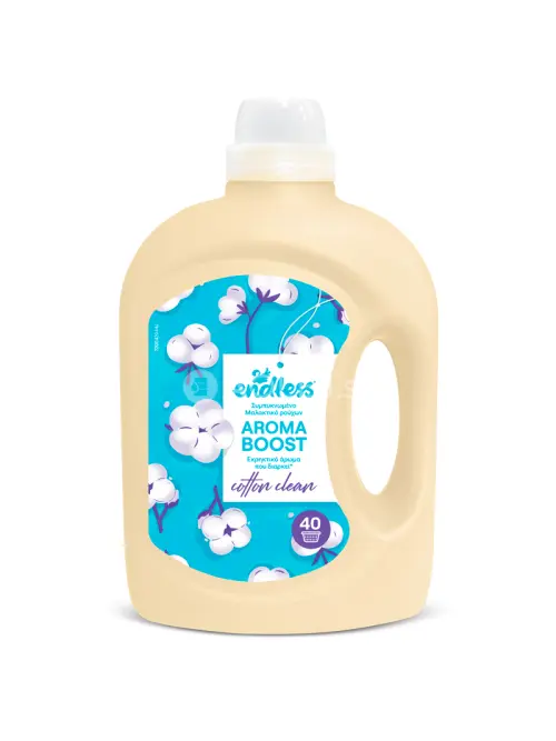Endless Aroma Boost, Koncentrovaná aviváž a zmäkčovadlo, Cotton Clean 2l