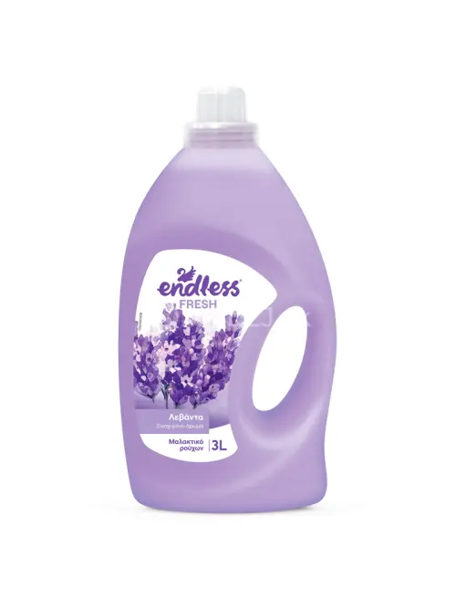 Endless Fresh, aviváž a zmäkčovadlo na oblečenie, Levanduľa 3l