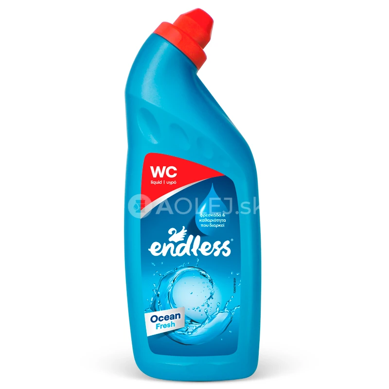 Endless Čistiaca tekutina do WC, Ocean Fresh 750ml