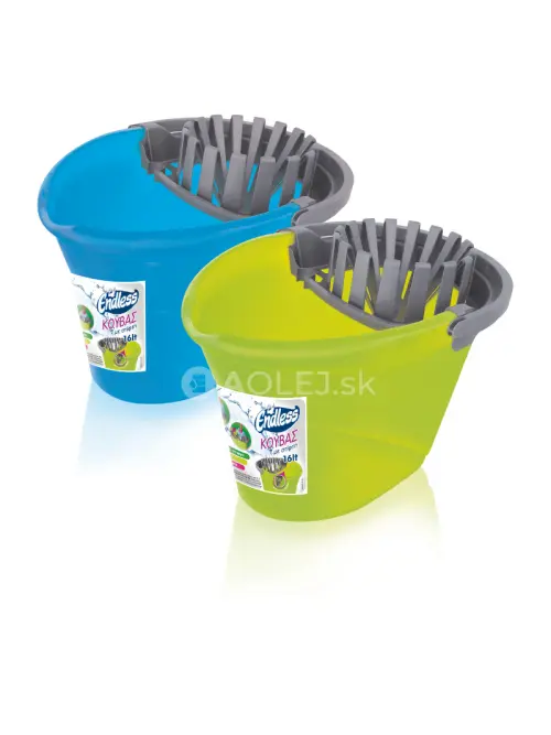 Endless Vedro so žmýkacím košíkom 16l