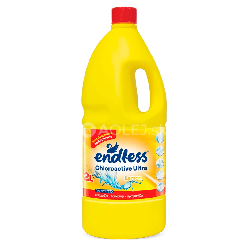 Endless Tekutý dezinfekčný a čistiaci prostriedok,Ultra hustý, Lemon 2L