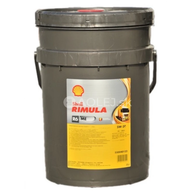 Shell Rimula R6 ME 5W-30 20L
