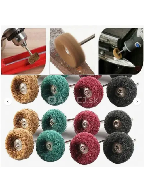 Mini Brúsne rúno na stopke priemer 2,5cm 1ks