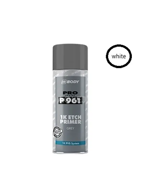 HB BODY P961 etch primer odhrdzovač a reaktívny základ v jednom biely v spreji 400ml