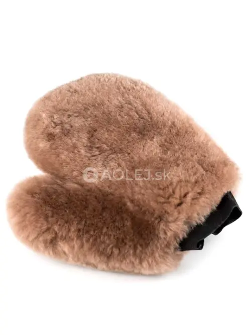 Auto Finesse Rukavice z pr&iacute;rodnej ovčej vlny  Ultra Soft Wash Mitt - Lambs Wool