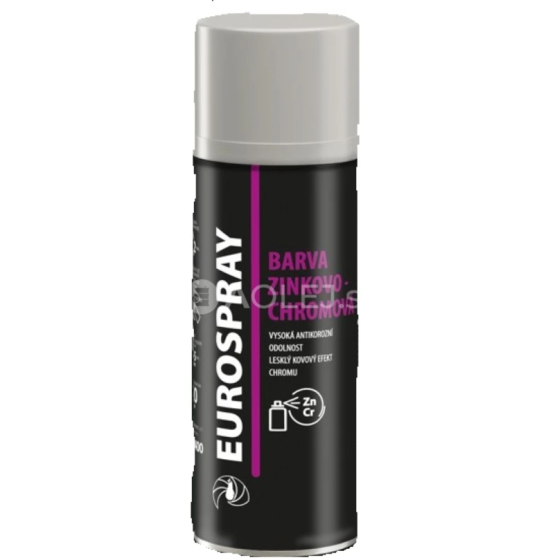 Eurospray AC705 zinkovo chr&oacute;mov&aacute; farba v spreji 400ml
