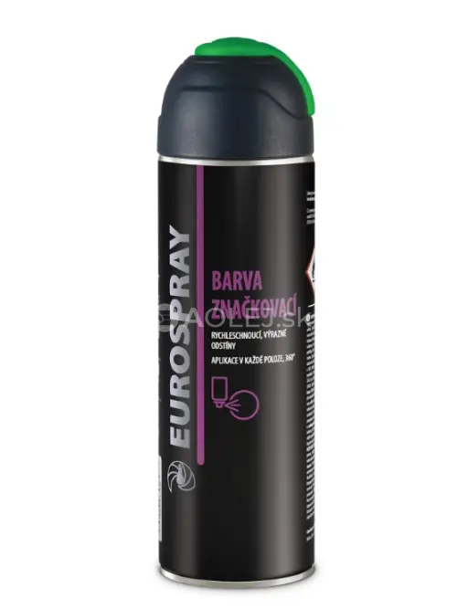 Eurospray AC738 značkovací fluorescenčný sprej oranžový 500m