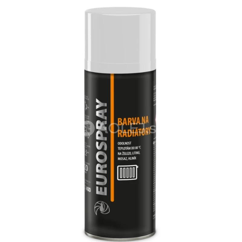 Eurospray AC733 sprej na radiátory biely lesklý ral 9003 400ml