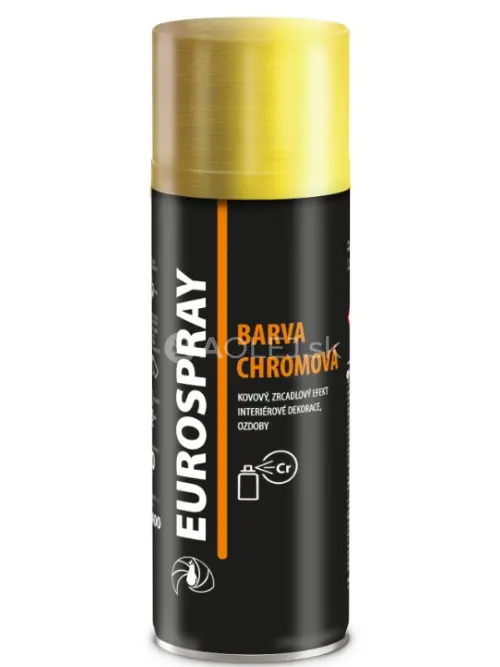 Eurospray AC741 chrómová farba v spreji lesklá 400ml