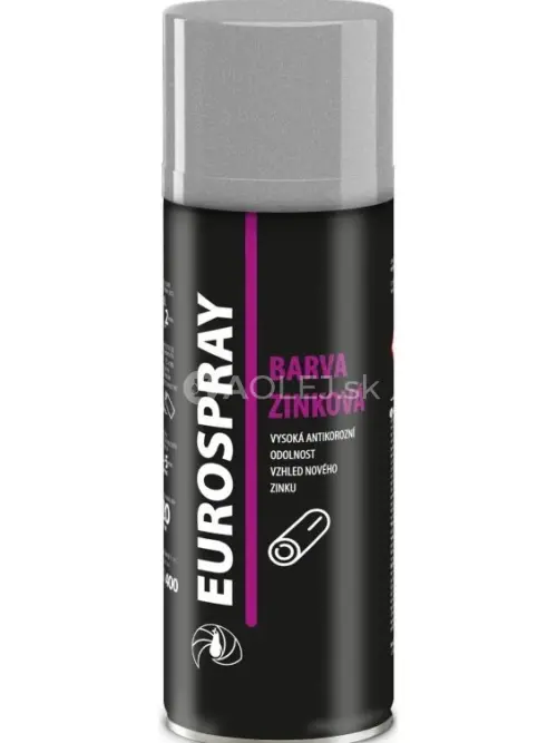 Eurospray AC703 zinkový strieborný sprej 400ml