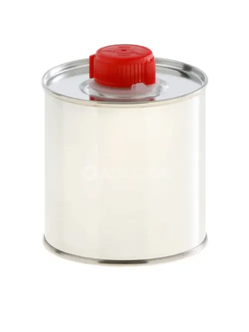 Priemyselná plechovka s plastovým viečkom 0,25L