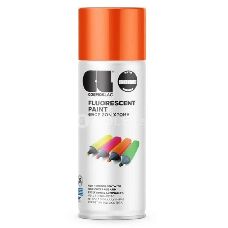 Fluorescenčná farba oranžová sprej 400ml