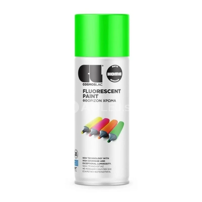 Fluorescenčná farba zelená sprej 400ml