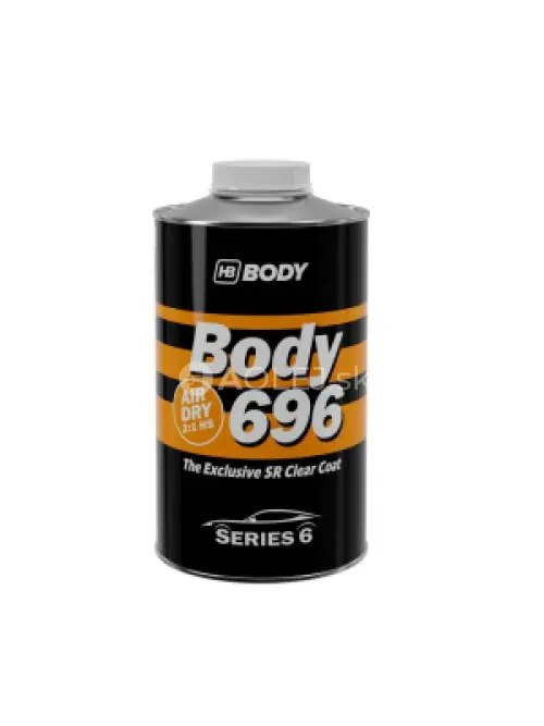HB BODY 696 AIR DRY HS SR rýchloschnúci lak, pripravený na leštenie za 60 min 2:1 5L