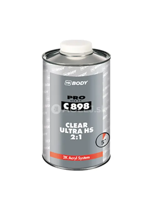 HB BODY C898 Clear ultra HS 2:1 akrylátový lak transparentný 5l