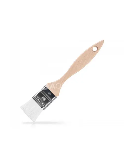 Štetec s pevným nylonom 25mm, drevená rukoväť