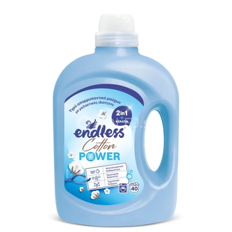 Endless Tekutý prací prostriedok 2 v 1, Cotton Power 2L