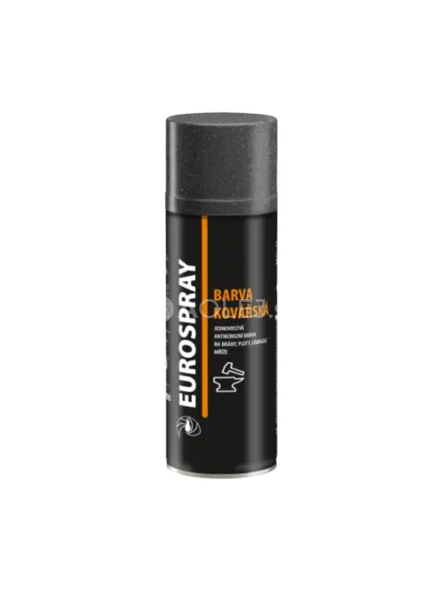 Eurospray V0976 kováčska farba antracit v spreji 3v1 400ml