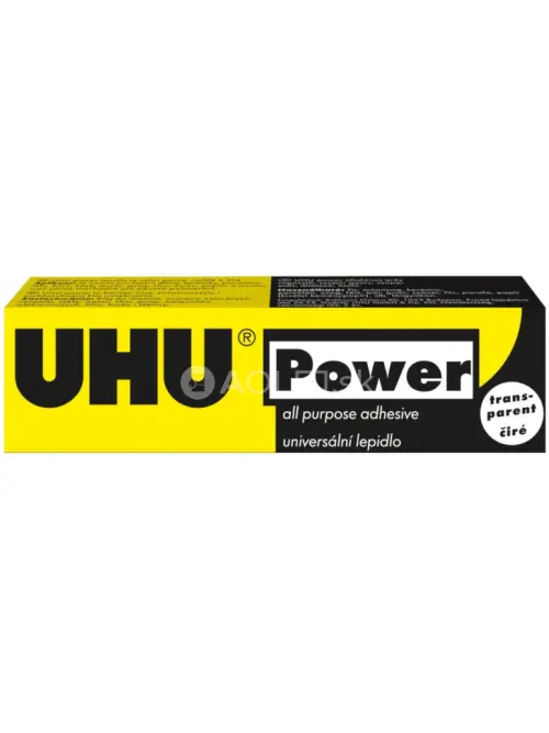 UHU POWER TRANSPARENT univerzálne priesvitné lepidlo 45 g
