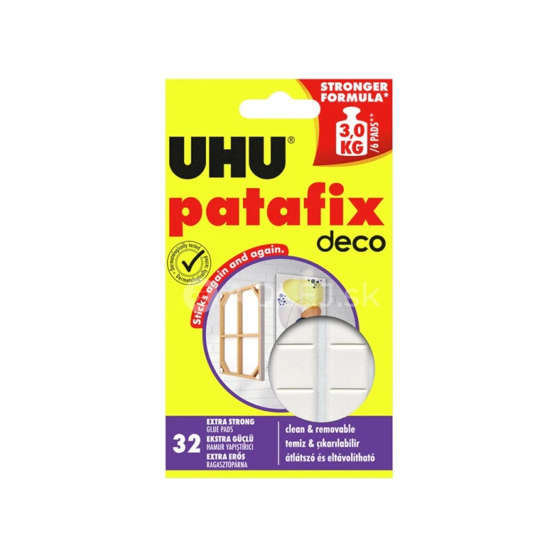 UHU Patafix Deco samolepiaca guma 32 ks