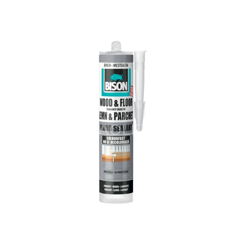 BISON WOOD SEALANT BREZA parketový tmel 300 ml