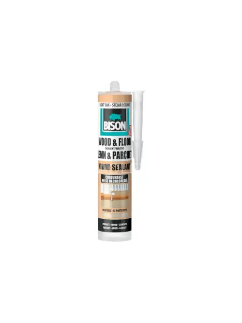 BISON WOOD SEALANT SVETLÝ DUB parketový tmel 300 ml