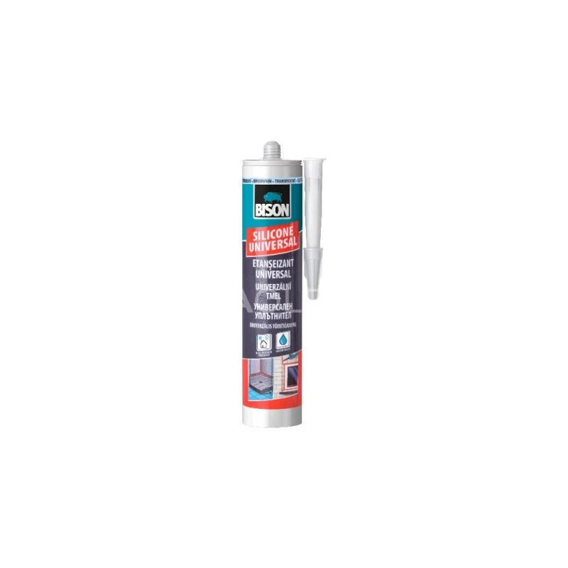 BISON SILICONE UNIVERSAL TRANSPARENTNÝ 280 ml