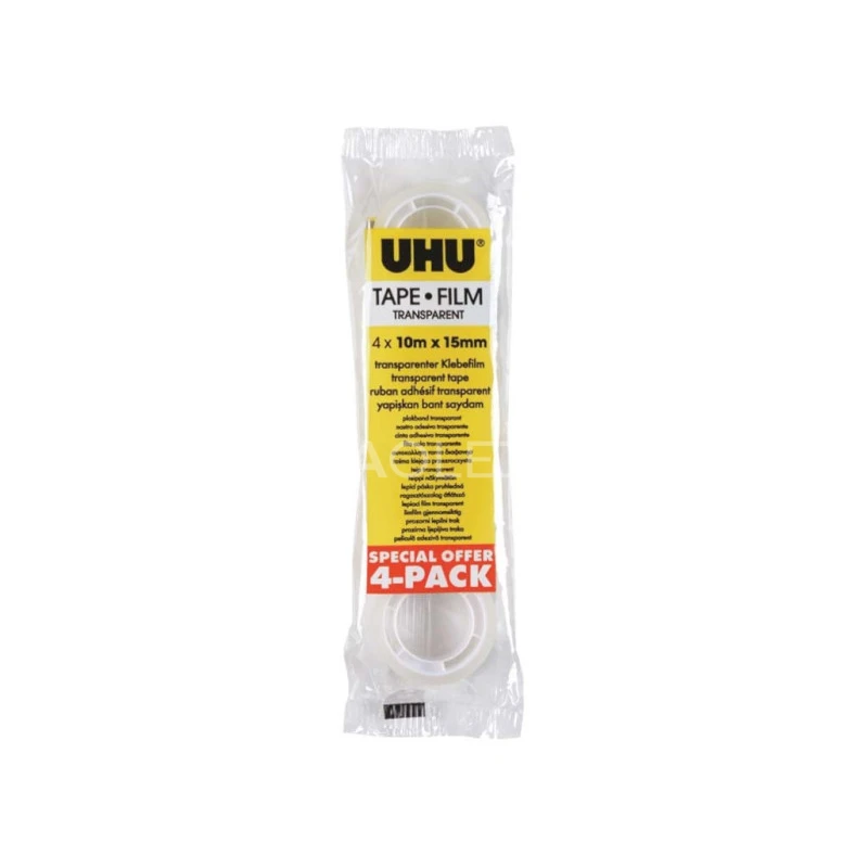 UHU TAPE lepiaca páska 4x 10 m x15 mm