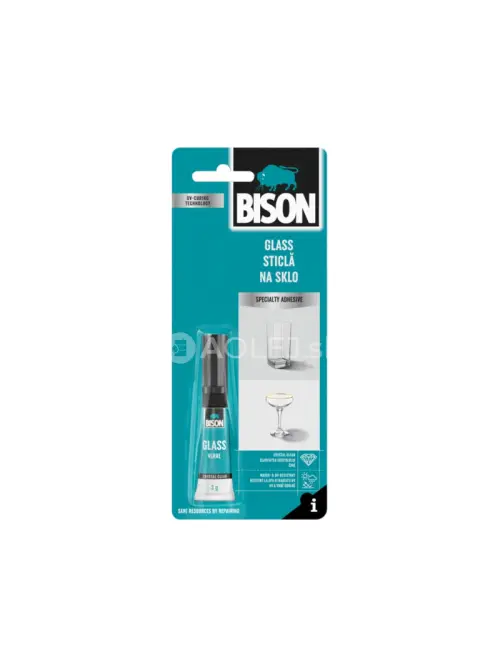 BISON GLASS 3 g - lepidlo na sklo