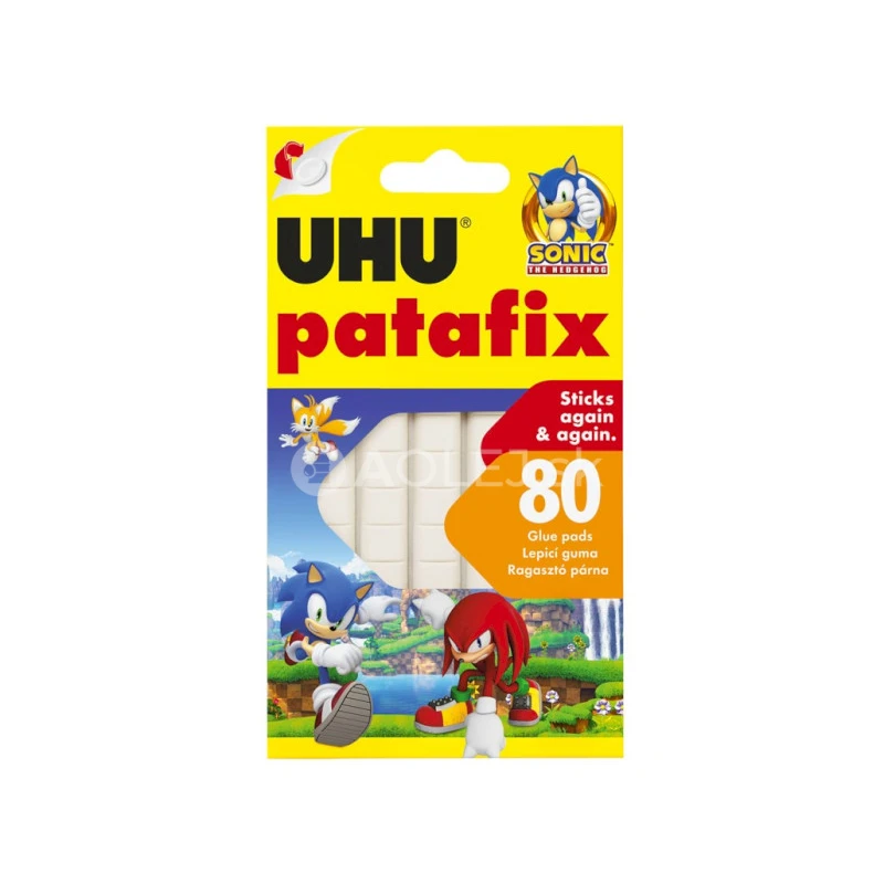 UHU Patafix biely 80 ks BTS 2025 Sonic lepiaca guma