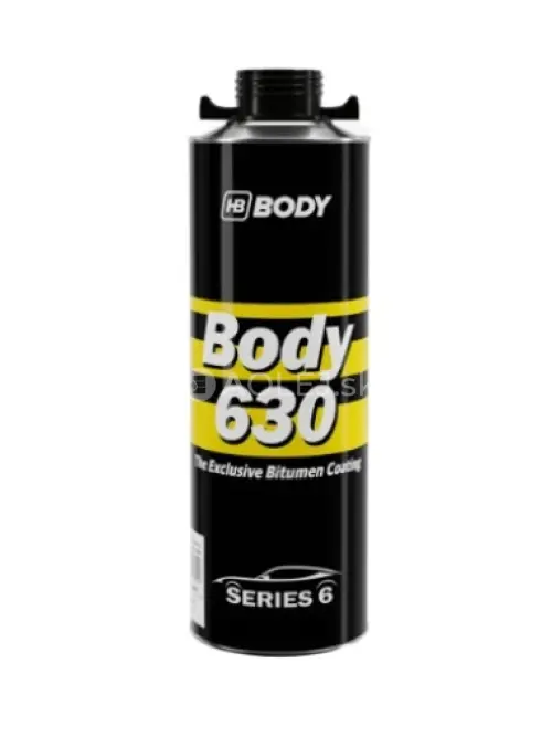 HB BODY 630 BITUMEN COATING asfaltový náter čierny 1KG na UBS pištoľ