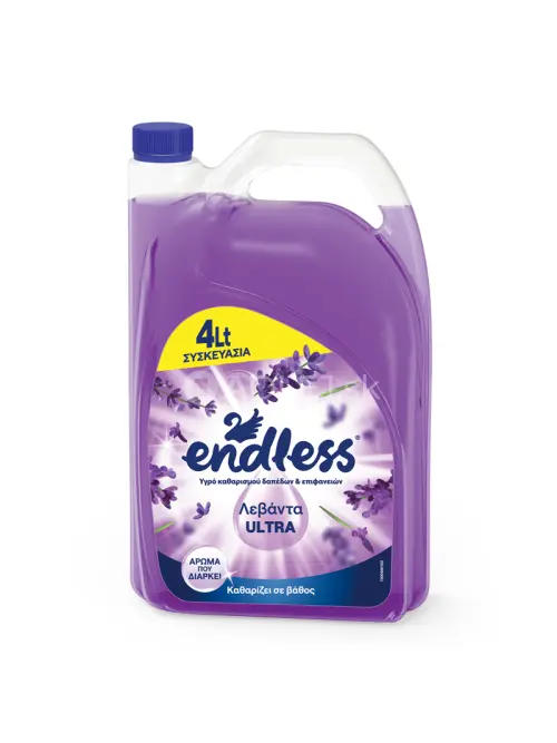 Endless Ultra 4l čistič podláh a povrchov levanduľa 4L