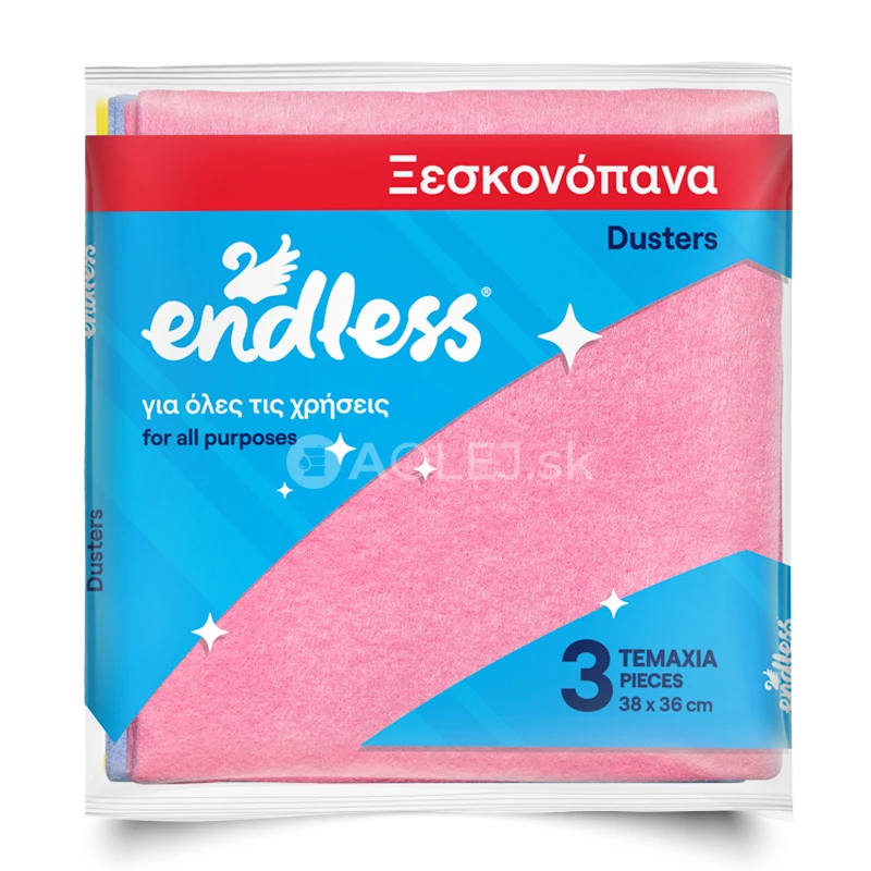 Endless univerzálne utierky na prach 38x36cm 3ks v balení