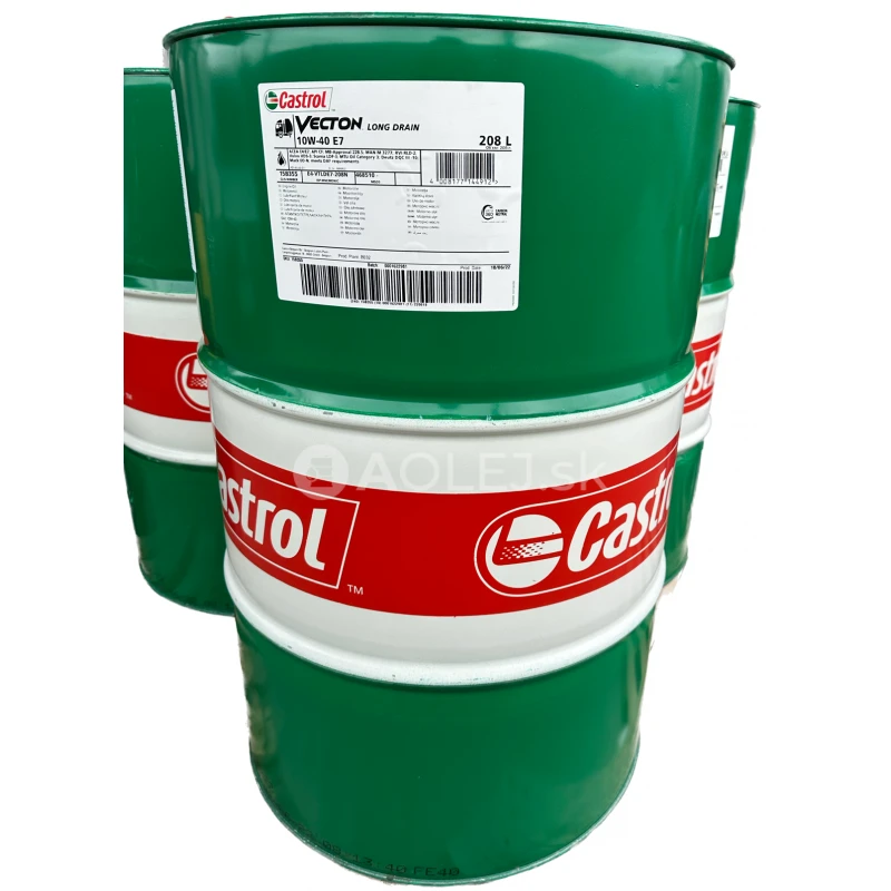 Castrol Vecton Long Drain 10W-40 E7 208L