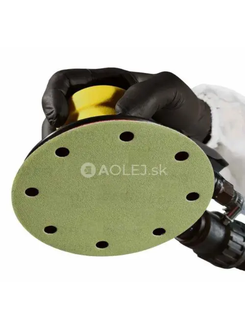 Smirdex 840 keramický kruhový výsek, vysoká odolnosť 125mm 8 dier P220