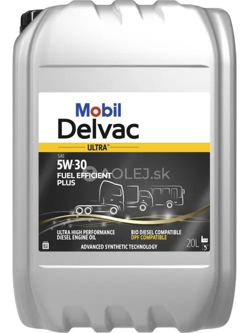 Mobil Delvac Ultra 5W-30 Fuel Efficient Plus 20L