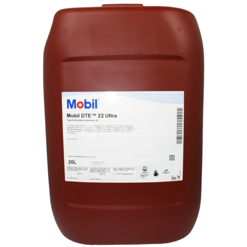Mobil DTE 22 Ultra 20L