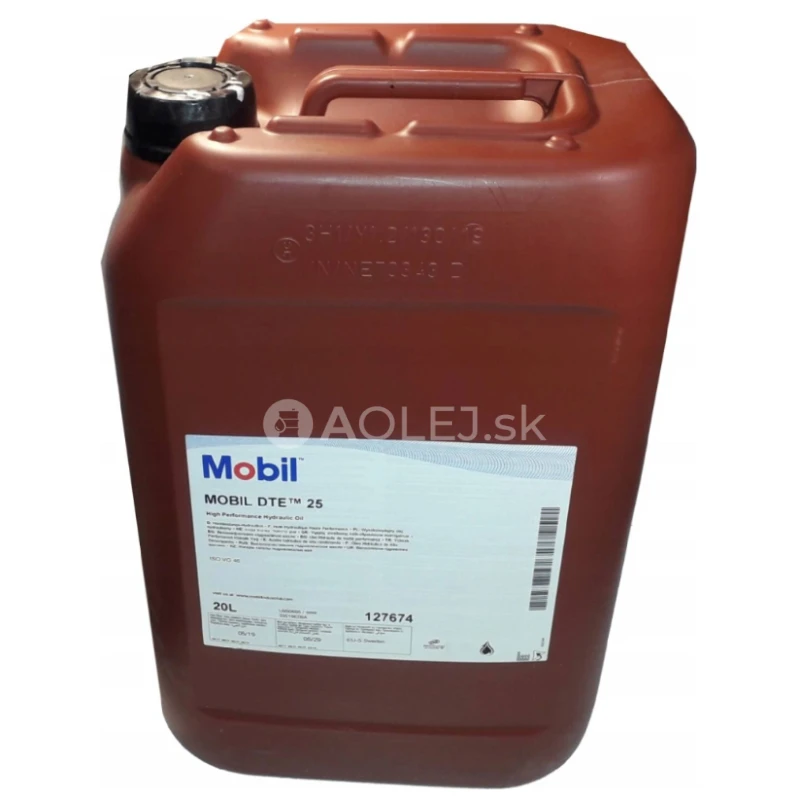 Mobil DTE 25 Ultra 20L