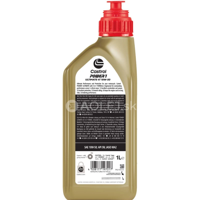 Castrol Power 1 Ultimate 4T 10W-50 1L
