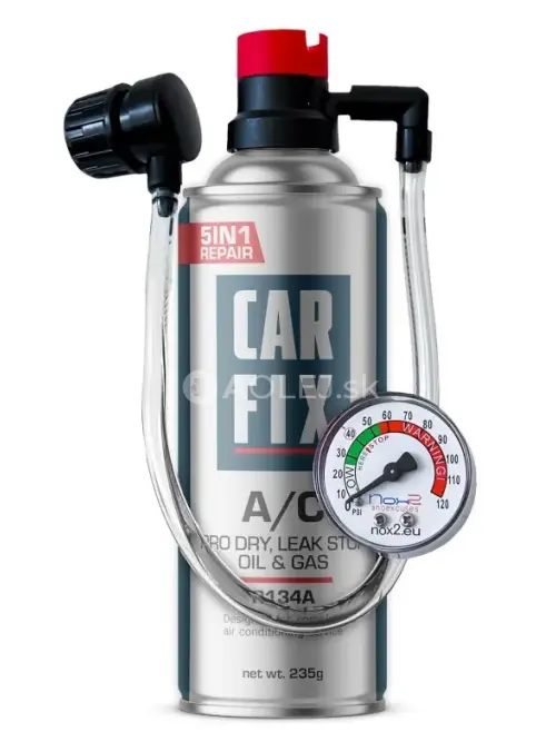 Carfix Hobby 5v1 Klimatizačn&aacute; sada R134a s jednorazovou hadicou 540ml