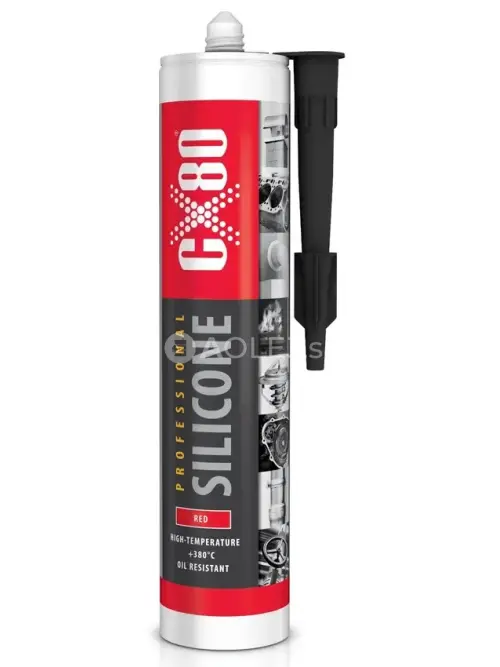 CX80 Silik&oacute;n vysokoteplotn&yacute; odoln&yacute; až do 380&deg;C červen&yacute; 310ml