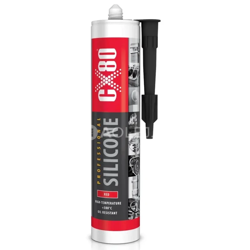 CX80 Silik&oacute;n vysokoteplotn&yacute; odoln&yacute; až do 380&deg;C červen&yacute; 310ml