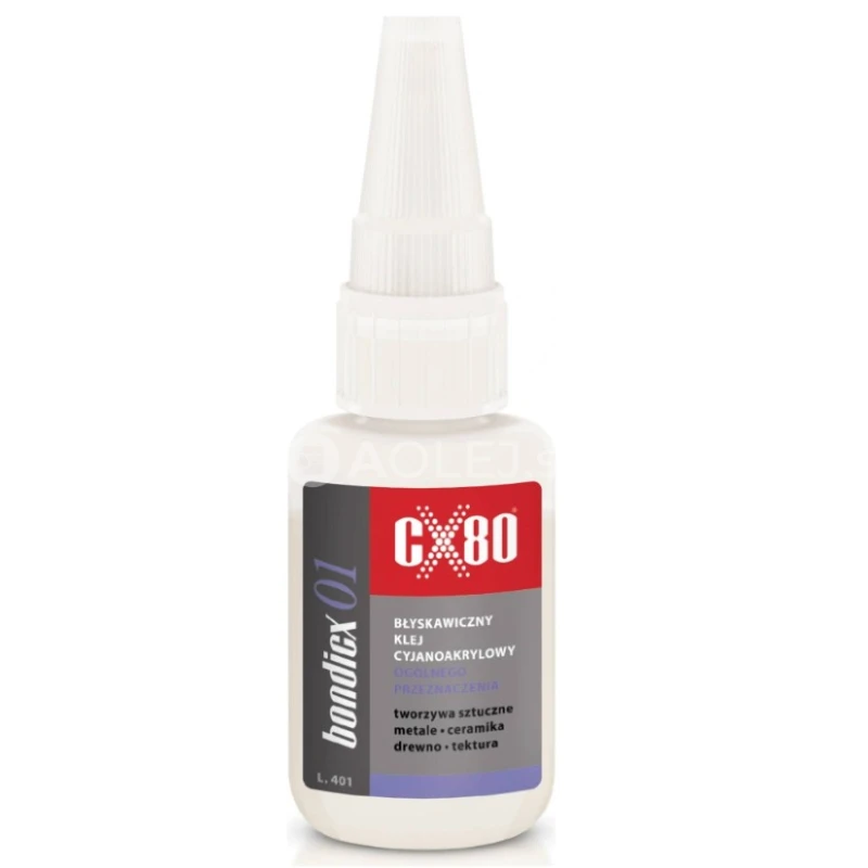 CX80 BONDICX 01 Lepidlo na plasty, kovy a drevo 20g